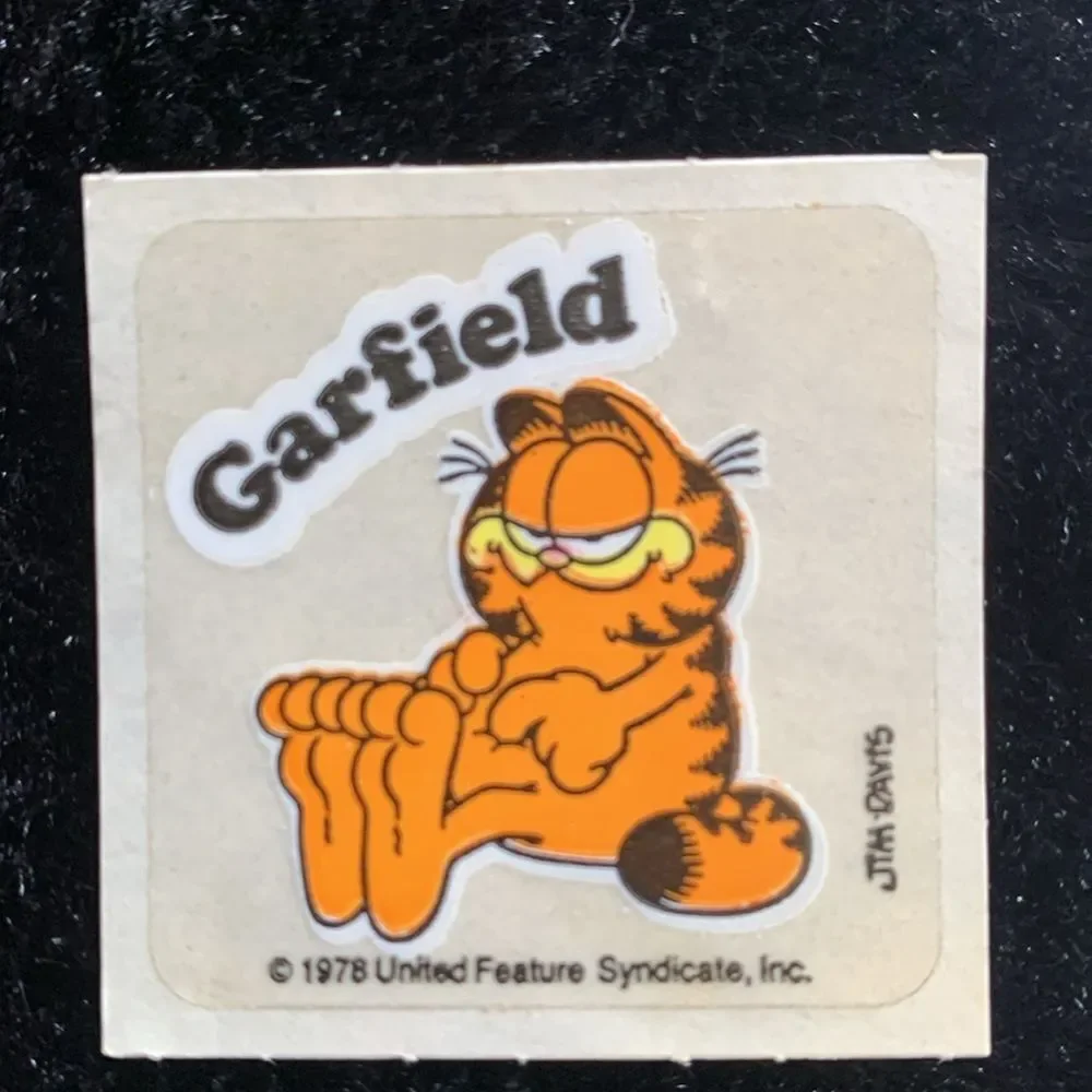 1978 VINTAGE Garfield Sticker Collection - Picture 2 of 5